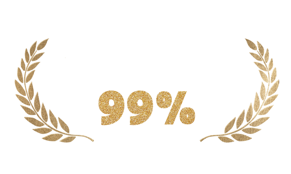 고객만족도 99%